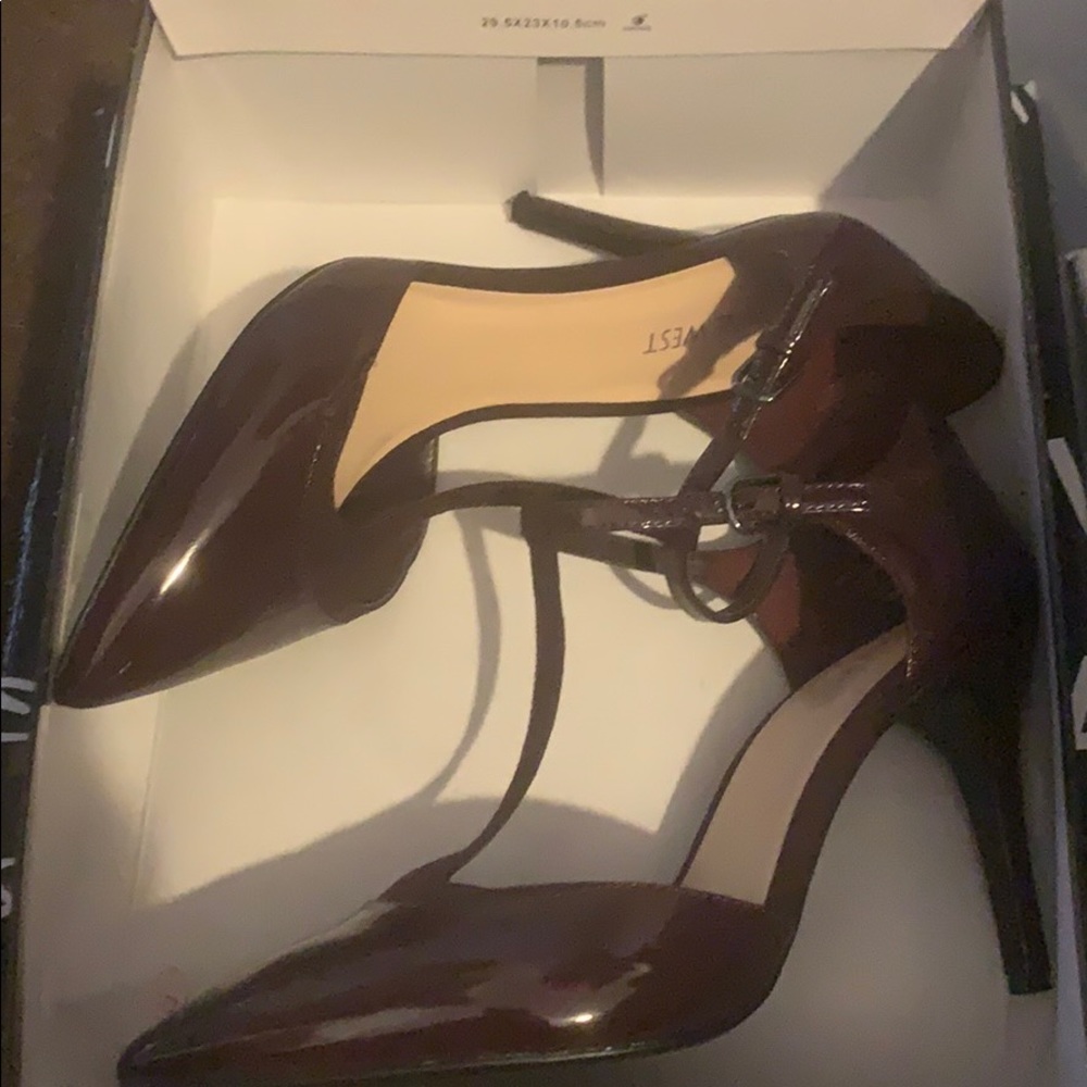 Burgundy heels